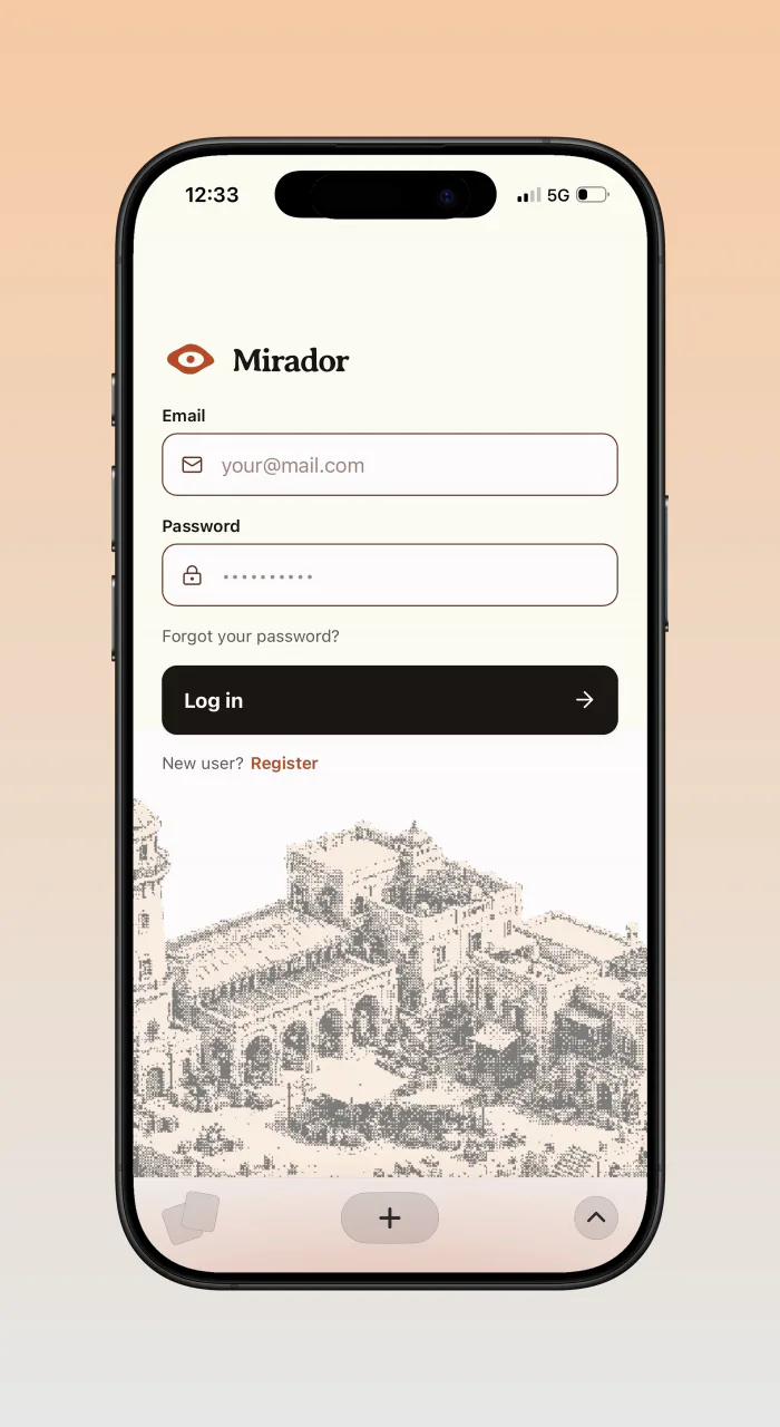 Mirador app prototype