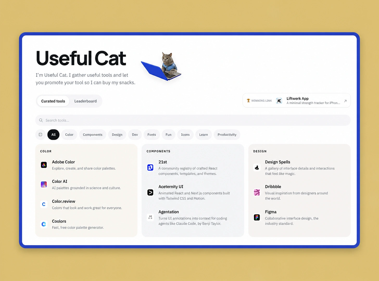 Useful Cat